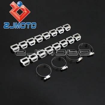 

For Yamaha XT660R XT660Z XT1200Z Motorcycle Exhaust Pipe Cover For BMW F800 700 650 GS Heat Shield Guard For Triumph Tiger 955