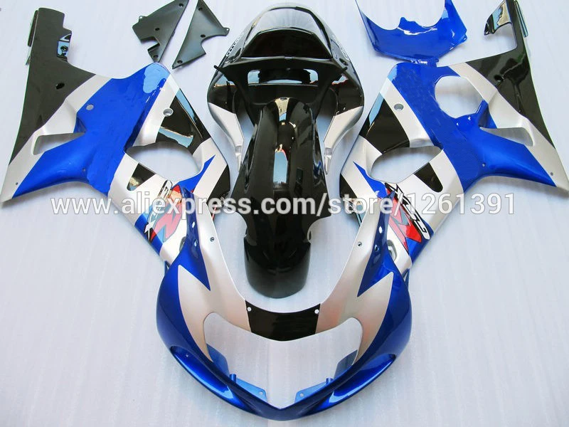 

100%Fit injection Blue Fairing Kit For SUZUKI GSX-R1000 GSXR1000 GSX R1000 GSXR 1000 K2 K1 00 01 02 2000 2001 2002 Fairings
