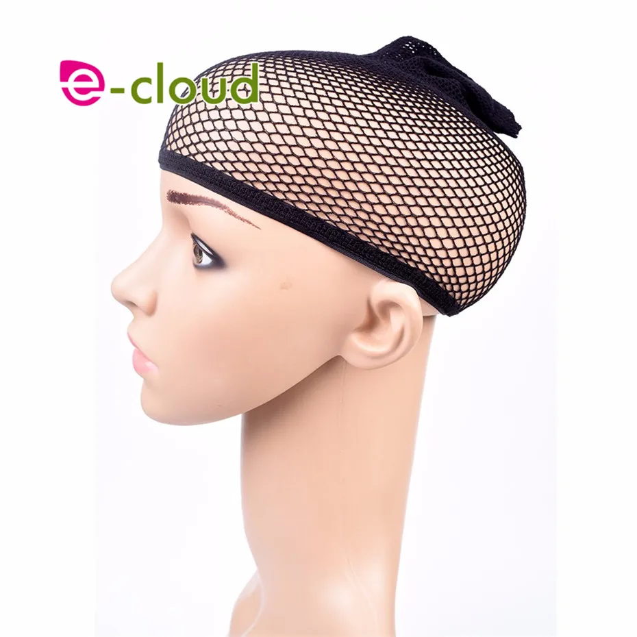 5Pcs/Lot Hairnets good Quality Mesh Weaving Black Wig Hair Net Making Caps Weaving Wig Cap & Hairnets