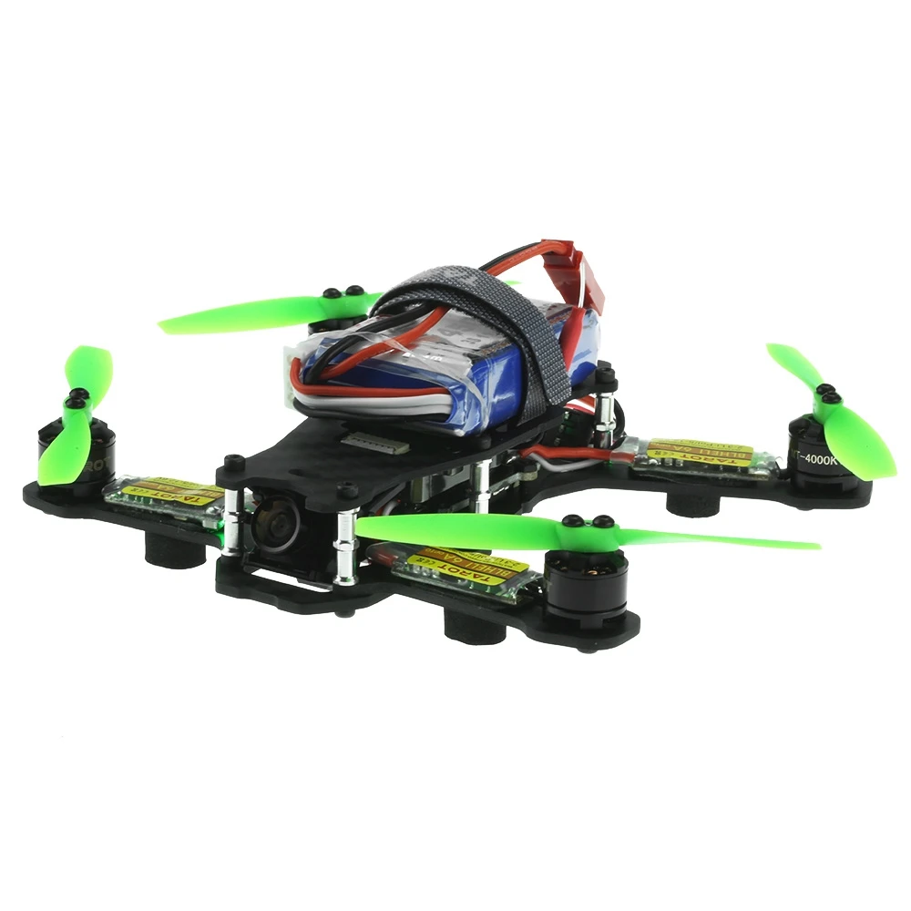 

F17840 Tarot TL130H1 RTF Mini Racing Drone Alien 130 Quadcopter Carbon Fiber Frame with Controller Motor ESC Prop FPV Parts