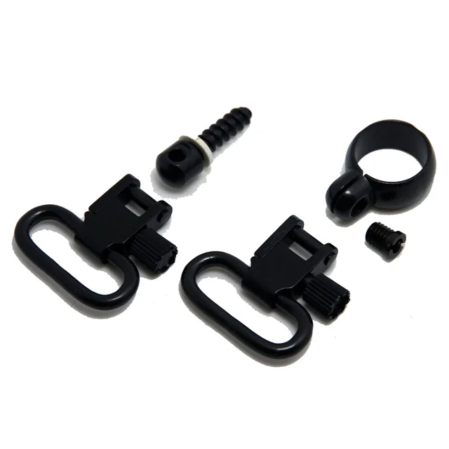 Lever Action Rifle Sling Mounting Kit with 1" Quick Detach Sling