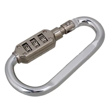 

2pcs Mini Combination Padlock Silver Travel Suitcase Luggage Security 3 Password Lock