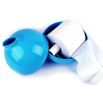 

Tissue Box Napkin Holder Container Plastic Round Bomb-Shape Tissue Paper Storage Box Funny Toilet Table Paper Pot Holder
