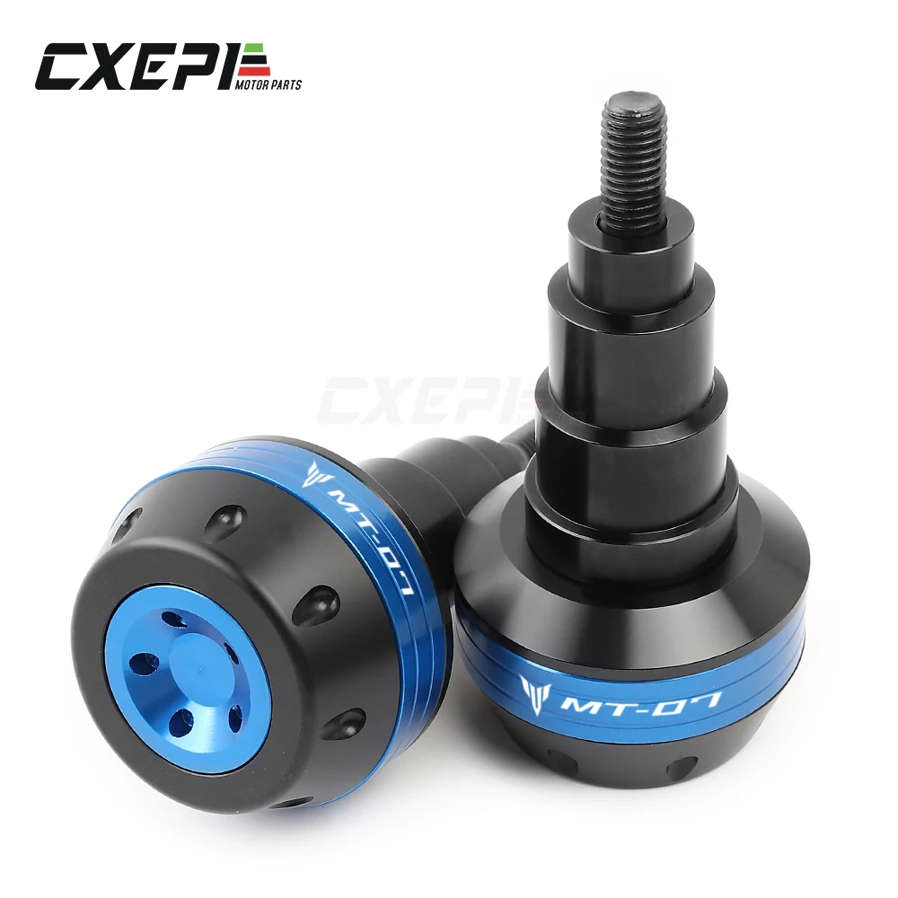 Ползунки рамки с логотипом MT07 CNC поломка защита от падения для Yamaha MT 07 2015 2020