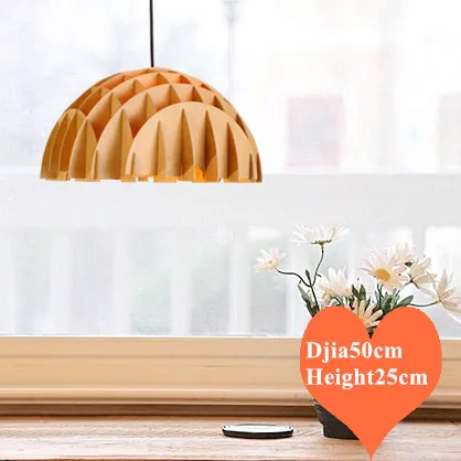 

Modern creative design handmade burly wood Pendant Lights E27 LED lamp indoor ply-wood chips lamp for stairs&corridor BT123-500