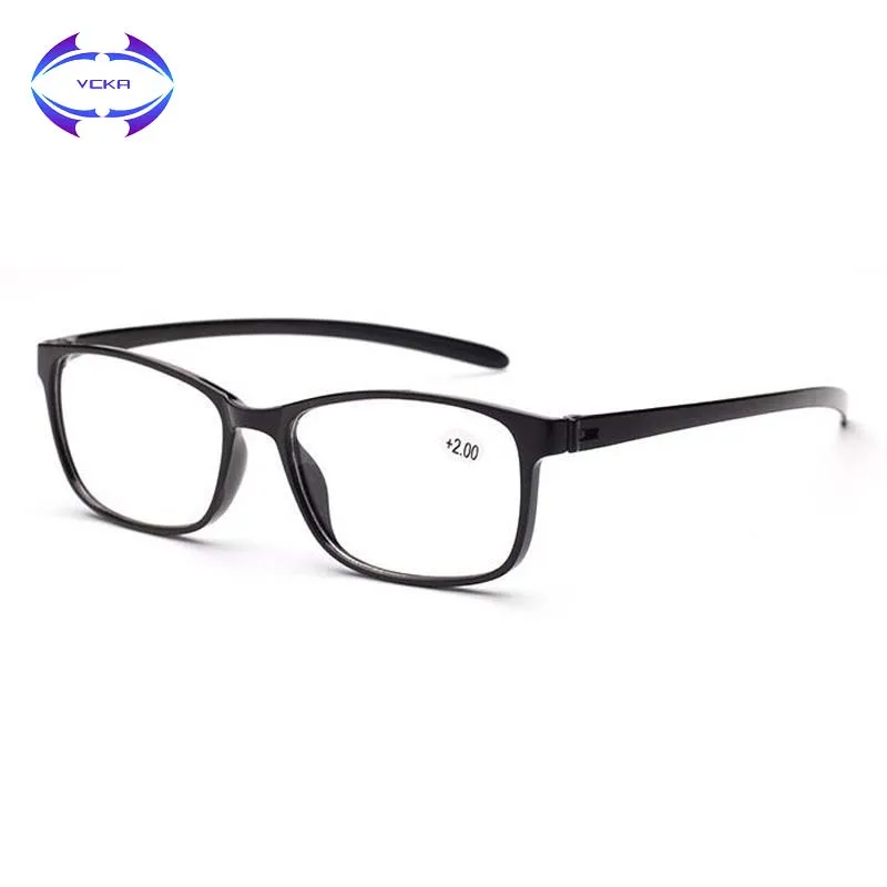 

VCKA TR90 Reading Glasses Men Women Presbyopic Eyeglass Spectacles Resin Transparent Lense 1.0 1.5 2.0 2.5 3.0 3.5