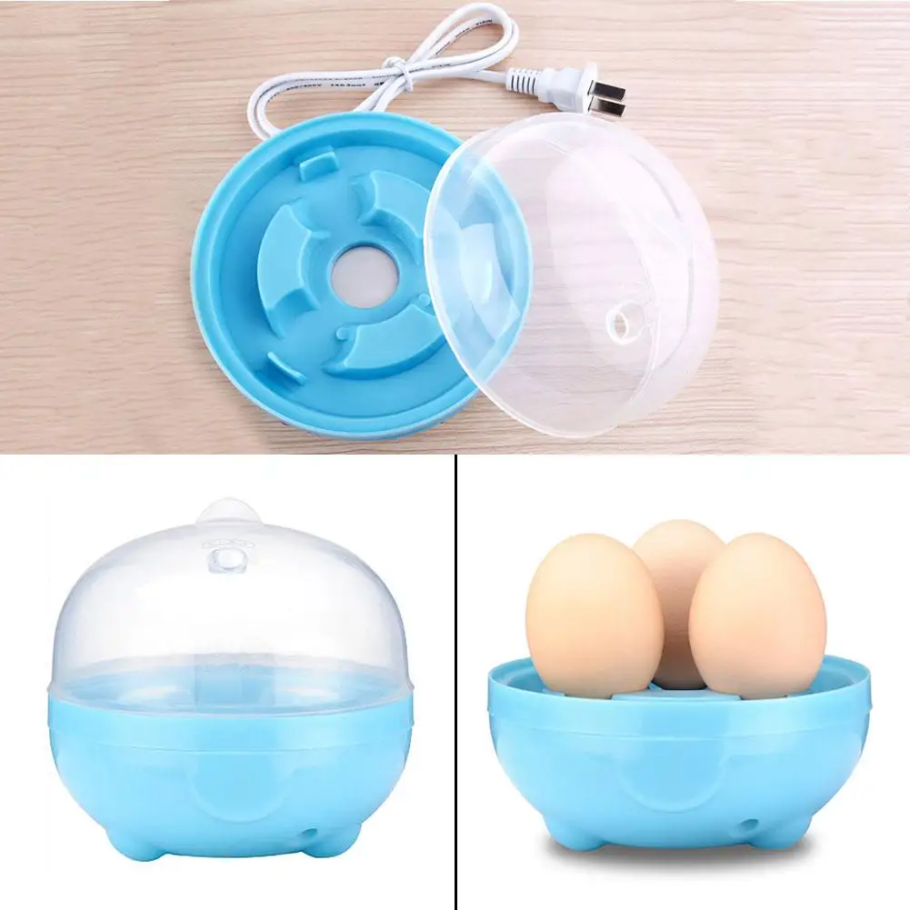 Useful Electric Auto Off Egg Cooker 3 Eggs Boiler Poacher Steamer Kitchen Cookingin Egg