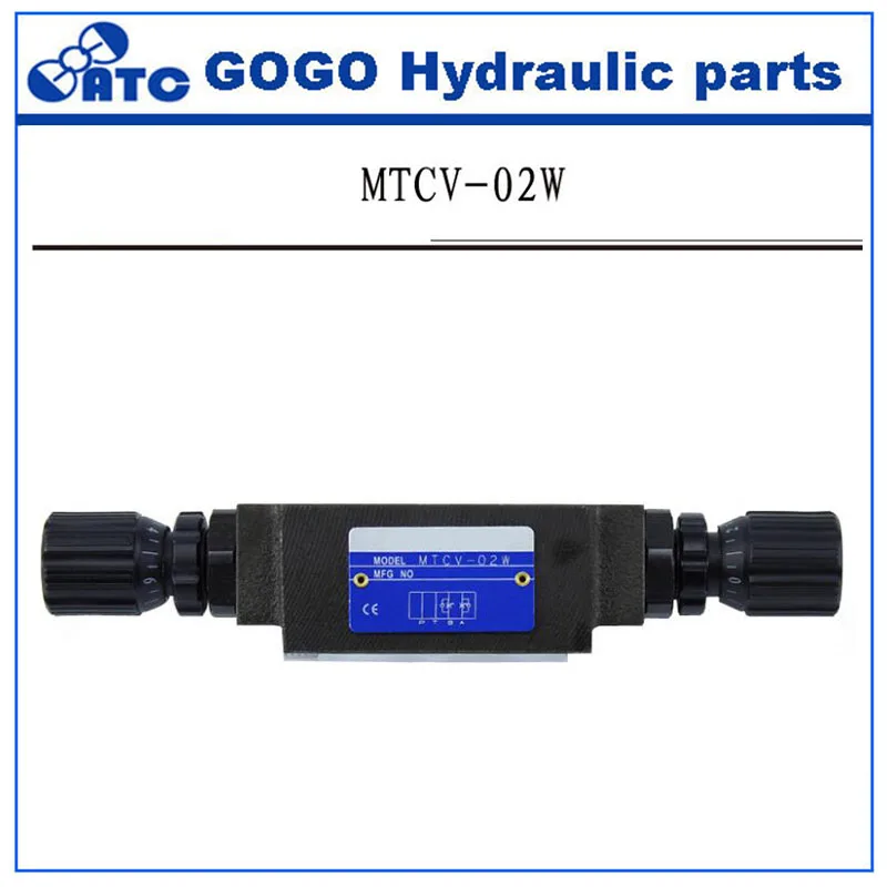 

MTCV Series Modular type Throttle Check Valve MTCV-02W