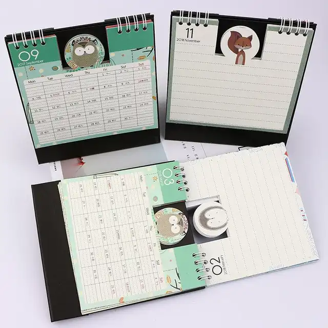 online shop cobee cute kawaii desk calendar schedule planner cute standup desk calendar