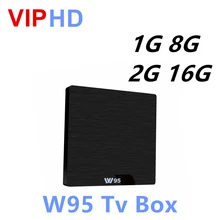 W95 Amlogic S905w android IPTV Smart Tv Box Wifi 16GB / 8GB Media Player Player Set-top Box Android 7.1 Tv Box