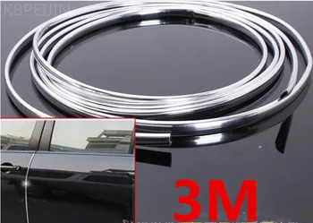 

3M car air conditioning outlet U Style decoration strip Grille Chrome for DACIA key logan duster sandero lodgy mcv car styling
