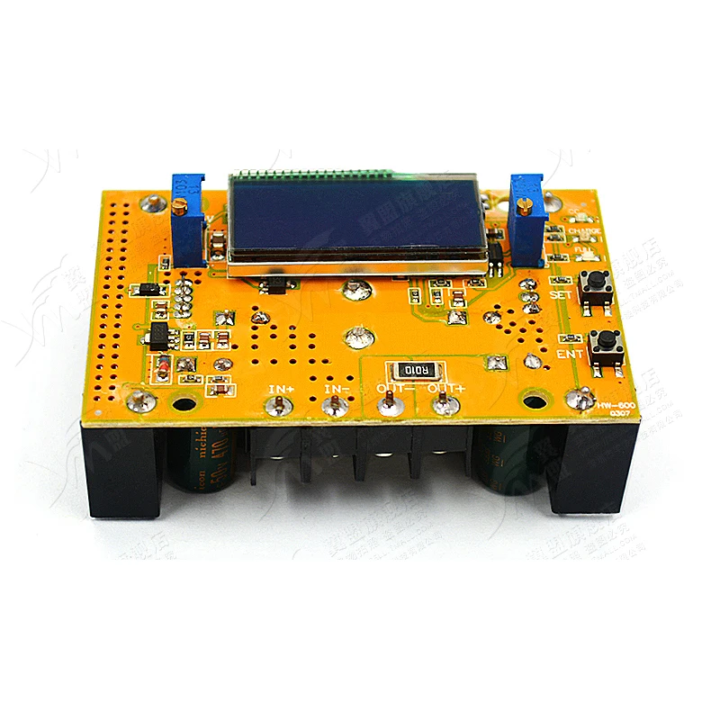 

10A DC-DC Adjustable LCD Dual Display CC CV Step-down Power Supply Converter Module