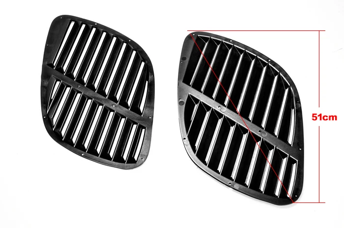 Universal Hood Vents (GTR Type)  Plastic (1) - 