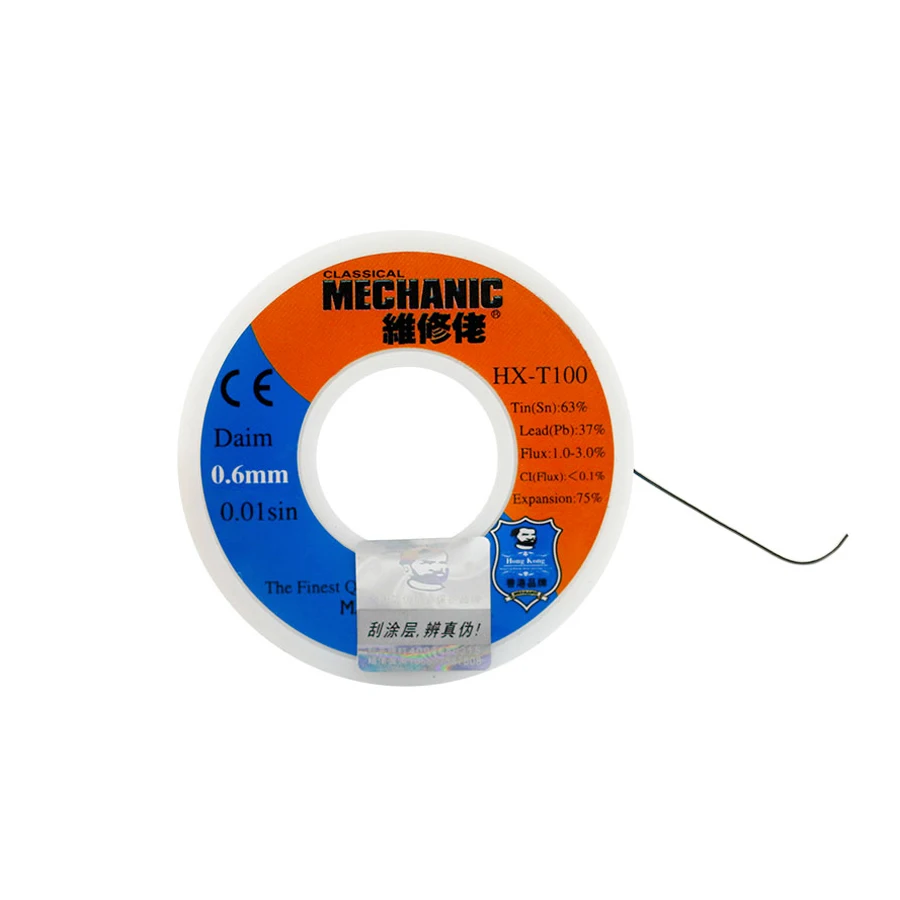 Solder Silk 100g Low Temperature Rosin Flux Low Melting Point Solder Wire Soldering Tin BGA Welding soldering wire soldering tin wire welding wires