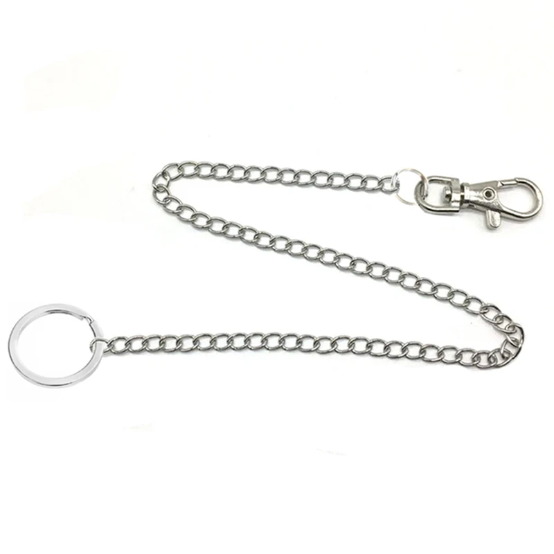 long metal wallet chain