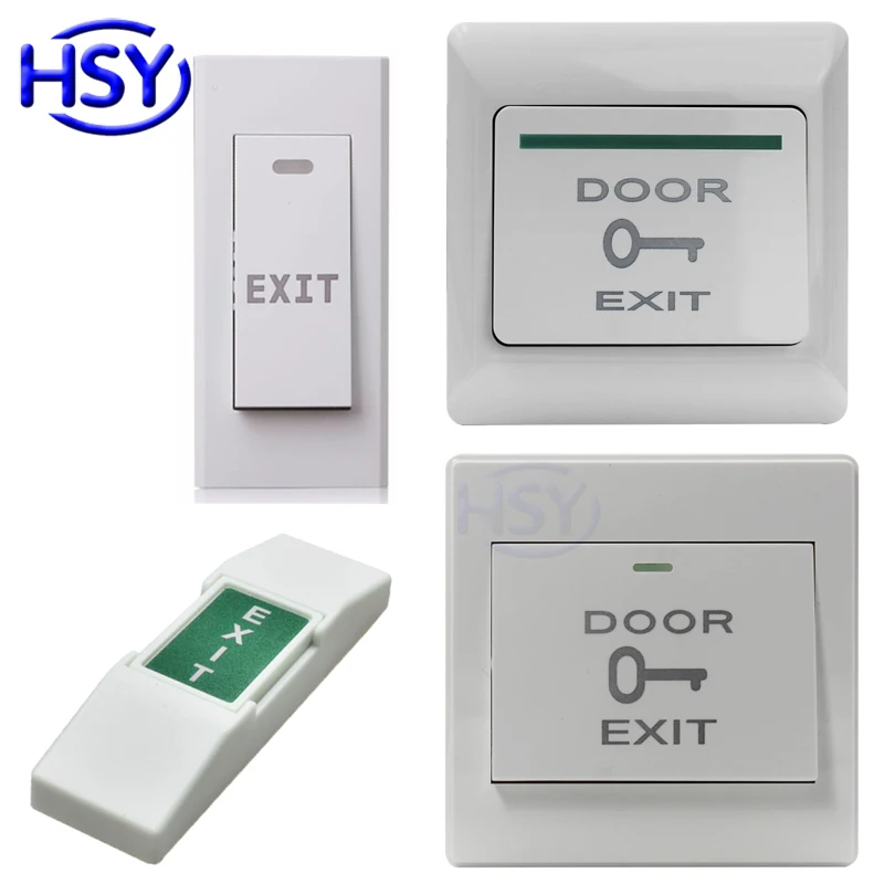

Plastic Door Release Exit button for Access Control System Electric Lock NO COM Sensor Switch Push 10pcs a lot