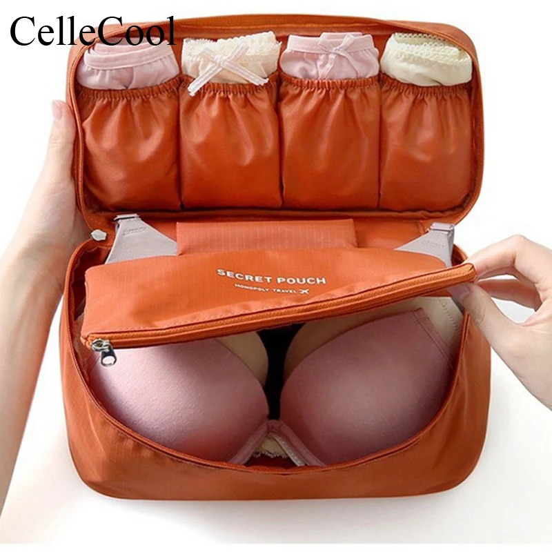 جديد الملابس الداخلية الصدرية تخزين الأمتعة الألوان جديد المحمولة التجميل أكياس منظم