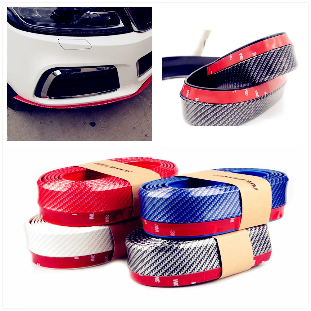

Car Rubber Bumper Strip 2.5m Front Lip Trunk for Honda Pilot Insight HR-V CR-V Odyssey Jazz Fit Sports Ridgeline