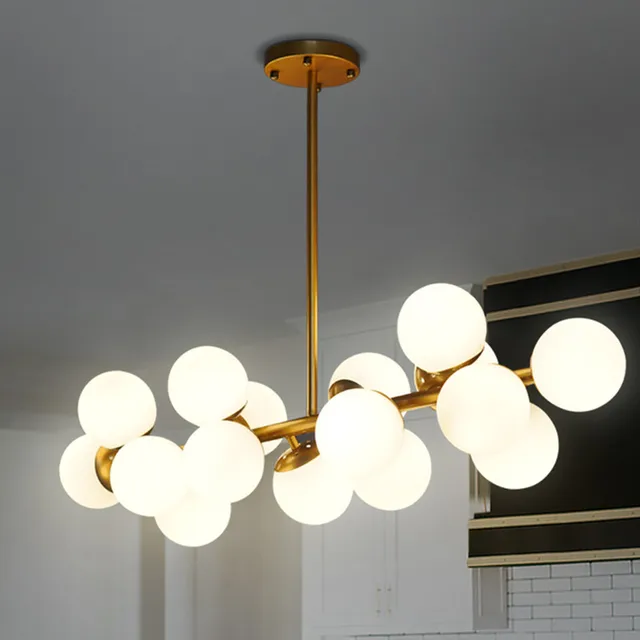 Designer\'s lamp van hanglamp woonkamer na moderne creatieve melkwit ... Designer\'s lamp van hanglamp woonkamer na moderne creatieve melkwit ...