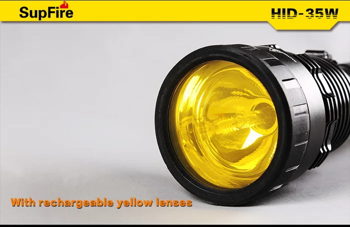 Supfire HID-35W галогенная лампа Cree XM-U2 3500 люмен светодио дный светодиодный светодио дный фонарик Открытый Светодиодное освещение Serchinglight от HID