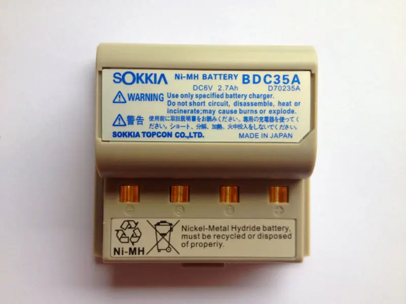 Аккумулятор sokkia bdc35a
