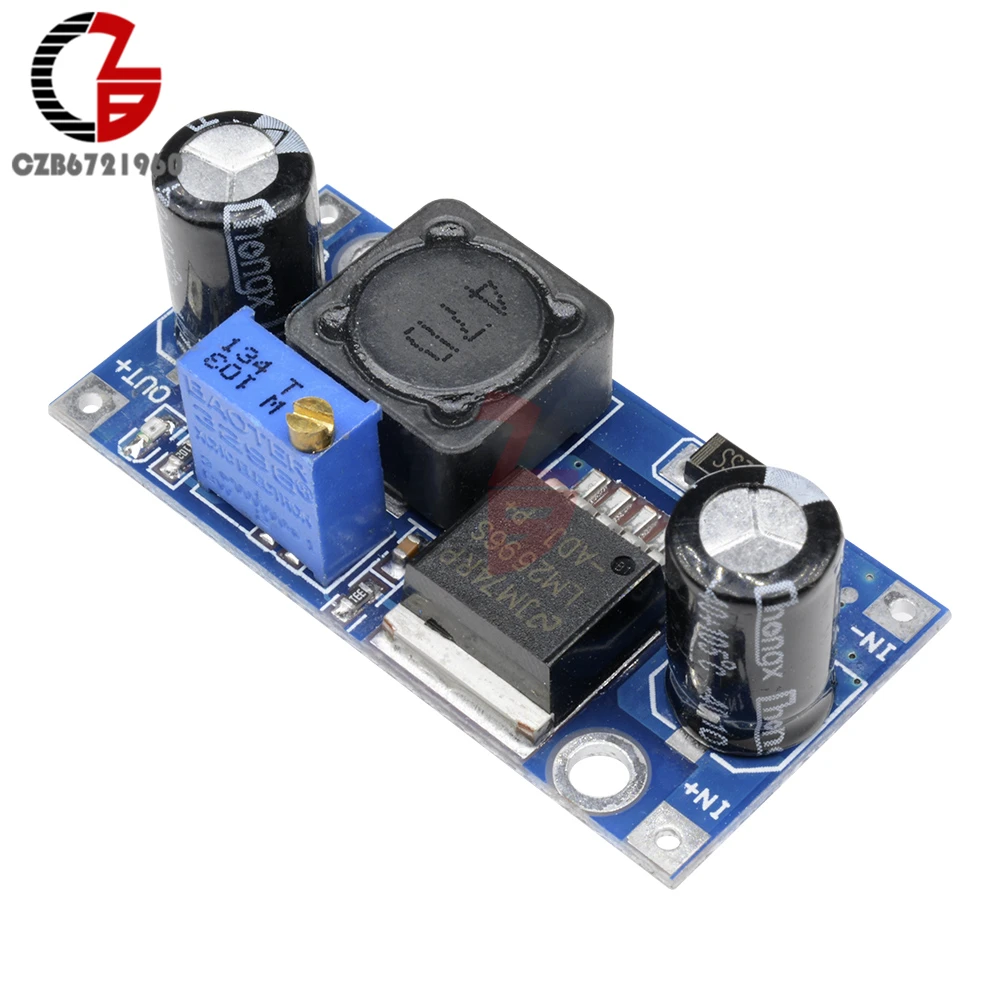 LM2596 HV 2A Reductor Módulo Ajustable Fuente de alimentación 5V 12V 24V 36V 48V 60V LM2596 HV 2A Reductor Módulo Ajustable Fuente de alimentación 5V 12V 24V 36V 48V 60V