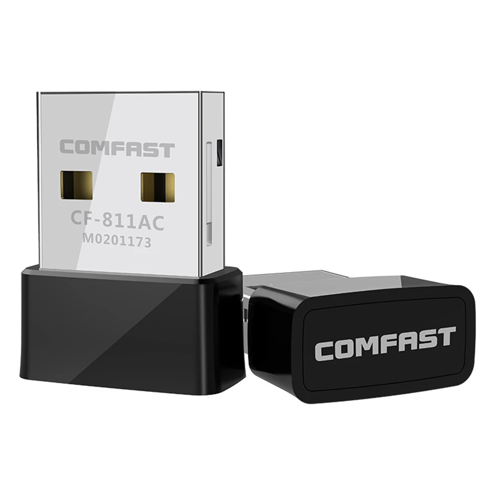 Беспроводной Mini-USB Wi-Fi адаптер для ресивера 650 Мбит/с 2,4+ Wi-Fi 5 ГГц USB Wi-Fi 802.11n/g/b/ac сетевая карта для настольных ПК Wi-Fi