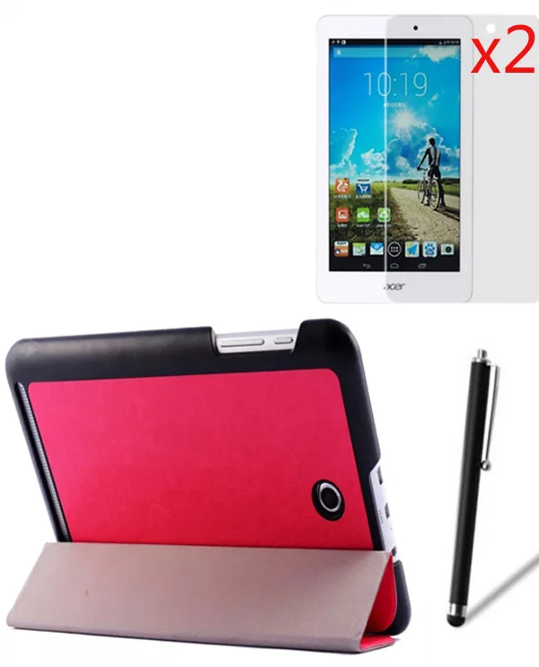 Luxury Ultra Slim Folio Stand Leather Case Smart Cover +2x