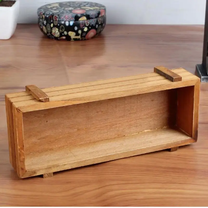 Retro Wood Flowerpot Garden Plant Pot Planter Letters Print Window Box Trough Pot Succulent Flower Plant Pot Garden Supplies Retro Wood Flowerpot Garden Plant Pot Planter Letters Print Window Box Trough Pot Succulent Flower Plant Pot Garden Supplies