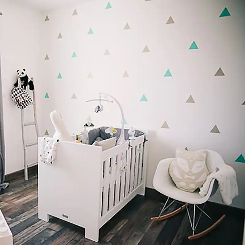 Ucgen Duvar Sticker Cocuk Odasi Icin Bebek Odasi Duvar Suslu Cikartmalar Kres Cocuk Odasi Dekoratif Cikartmalar Cocuk Odasi Ev Dekor Wall Stickers Aliexpress