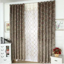 Шениль занавеска с крючками или штамповкой, готовые занавески, отделка для разного размера, 1690m48, занавески на заказ