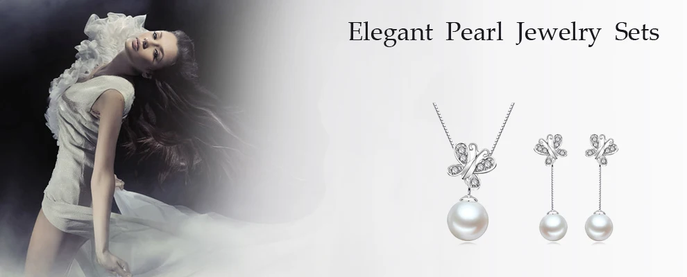 pearl jewelry set