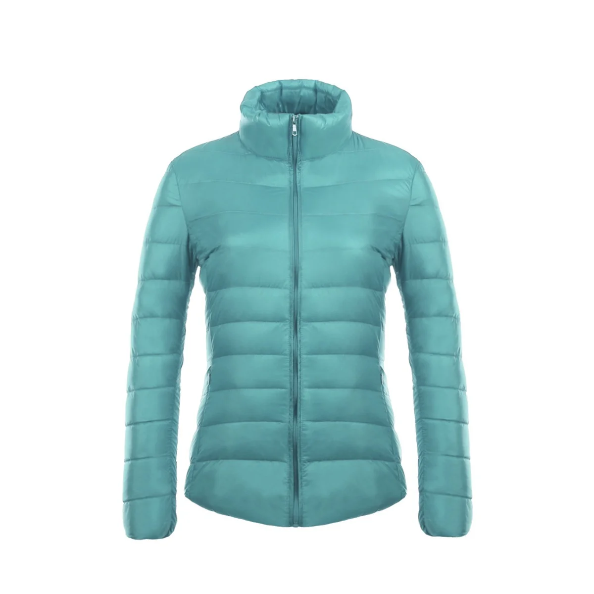 2019 New 13 colors Spring Parka Jacket Coat Warm Ultra Light Duck Down Padded Jacke Female Overcoat Slim Solid Coat Womens Parka