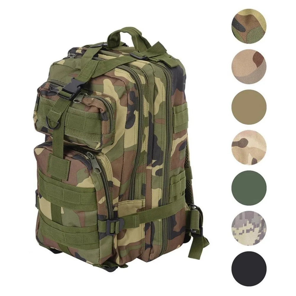 

Outdoor Multifunctional Sports Camping Trekking Hiking Bag Military Tactical Rucksacks Backpack Travel Bags 25L-30L
