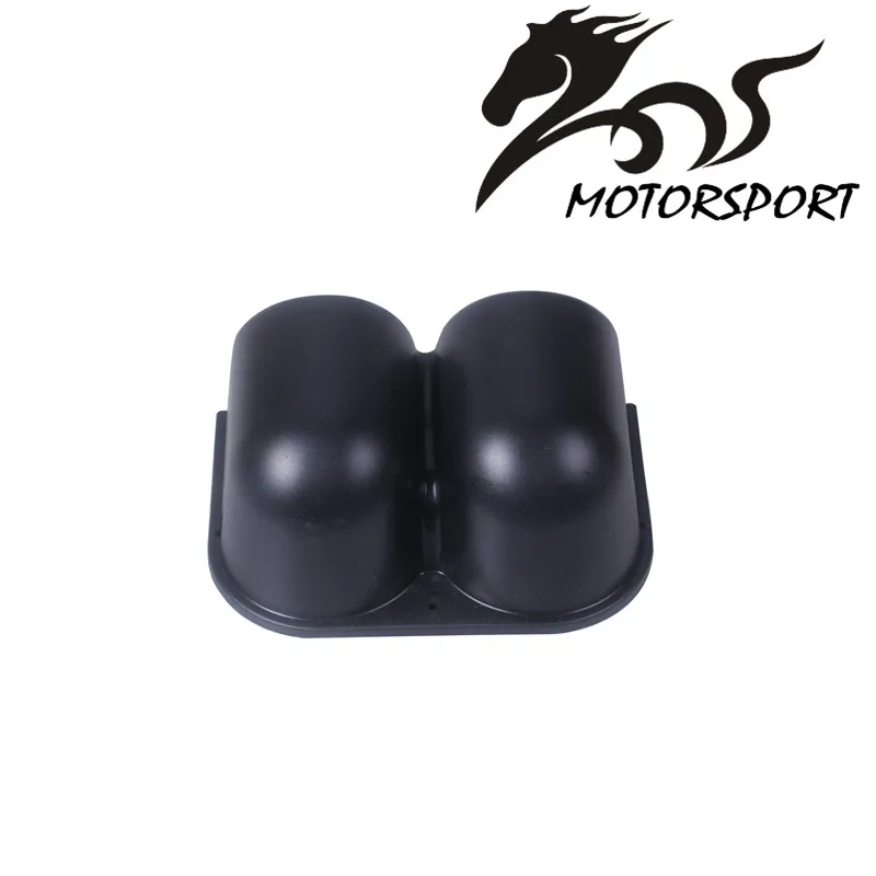 Free Shipping Double Dual Gauge Pod 52mm 2 Holes Gauge Pod Gauge Cup Dash Pod Mount Holder Plastic Holder Auto Car Meter