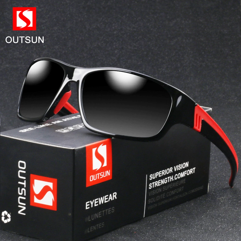 

OUTSUN Brand Design Classic Polarized fashion sunglasses woman Sunglasses Men Glasses Driving Fishing Male Eyeglasses Oculos