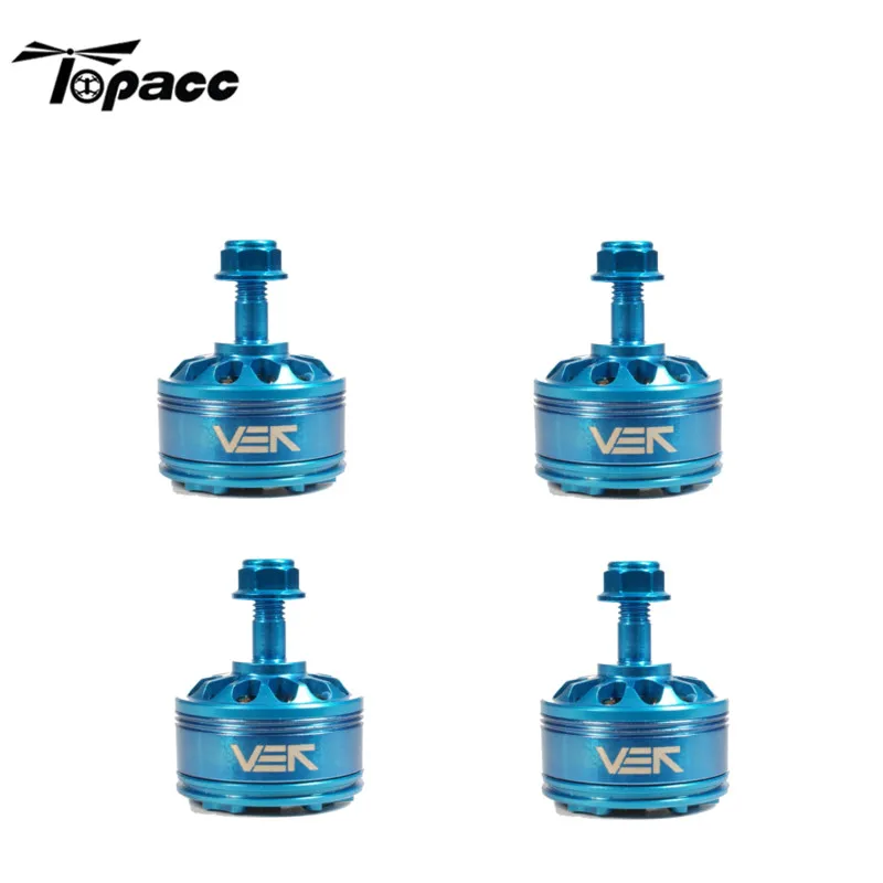 

Original High Quality 4 PCS VEK Blue Edition CP2207 2207 2450KV 3-6S Brushless Motor for Racing Drone Mutirotor Quadcopter Accs