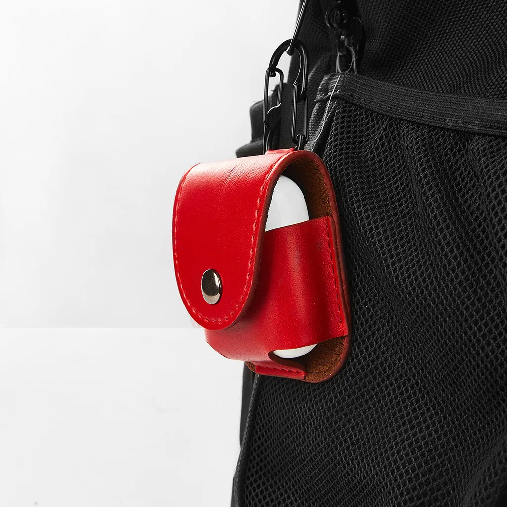 

PU Leather Case For Airpod Case Earbud Coque Headphones Case For Airpods 2 For Apple Air Pods Accessories Charging Box Z703