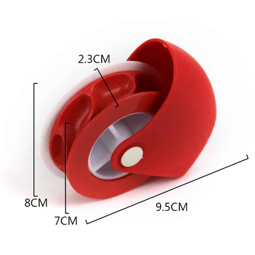 НОВАЯ пицца Wheel Кондитерские резак 1 шт для выпечки сетка нарезка выпечки пирог форма для вырезания печенья пластиковая пицца колеса ролика 0503#30