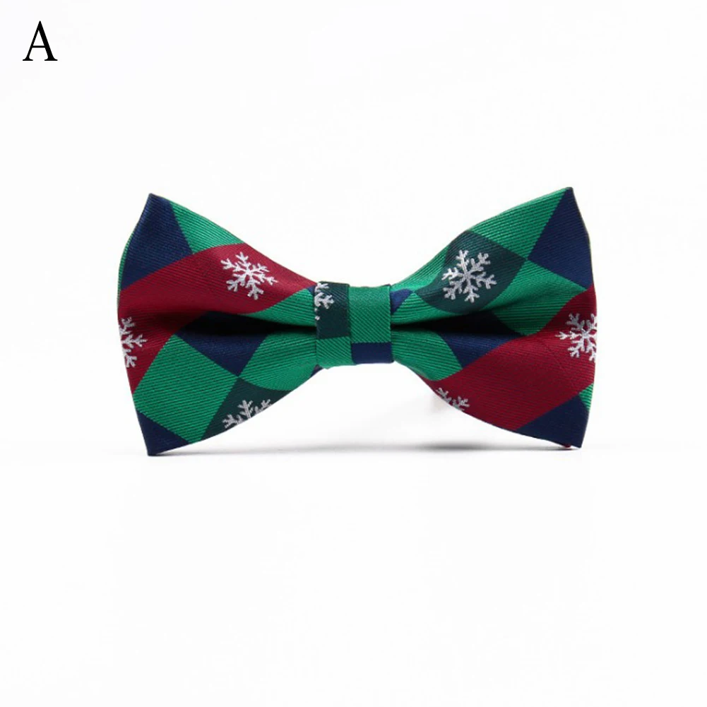 1PC New Bow Ties for Men Christmas Tree Bowties For Mens Wedding Cravat Butterfly Tie Casual Fashion Bowknot Bowties Men Gifts