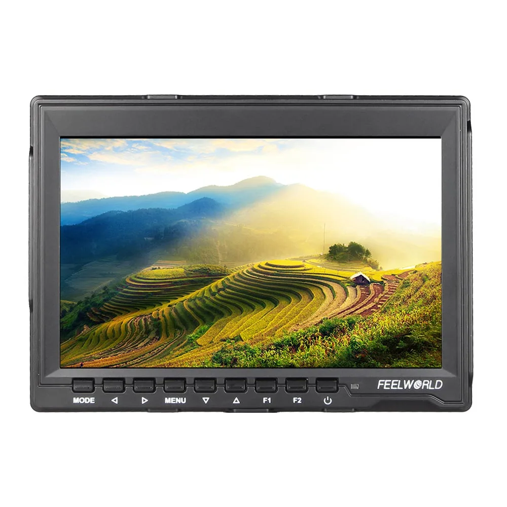 Feelworld FW759 видеокамера 7 '' HD IPS LCD монитор 1280 * 800 жк hdmi камера для канона Nilkon Sony