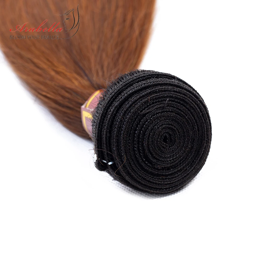 Бразильские волосы Remy Arabella T1B/30 натуральные прямые с кружевом 100% человеческие