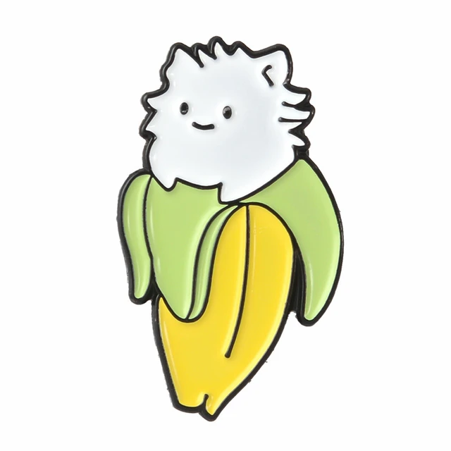Pin/'s Chatbanane Bananacat kawaii cute enamel pin badge