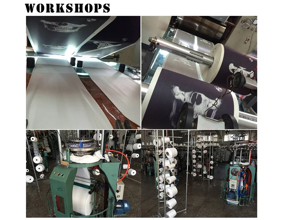 mens infinity scarf Clown Design Magic Headband Death Knight Pirate Scarf Skull Skeleton Ghost Ski Cycling Headwear Headband Motorcycle Neck Bandana head scarves for men