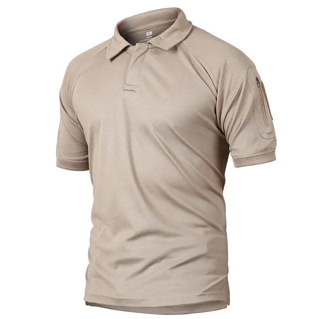 New Quick Dry Men Military Style Polo 