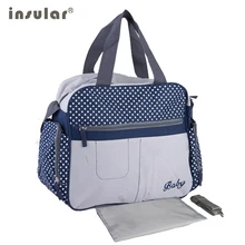 Изолированная большая емкость детские пеленки детские сумки Bolsas Maternidade детские сумки для подгузников для мам и дочек, для детских пеленок сумки для мамы Материнство сумка-мессенджер