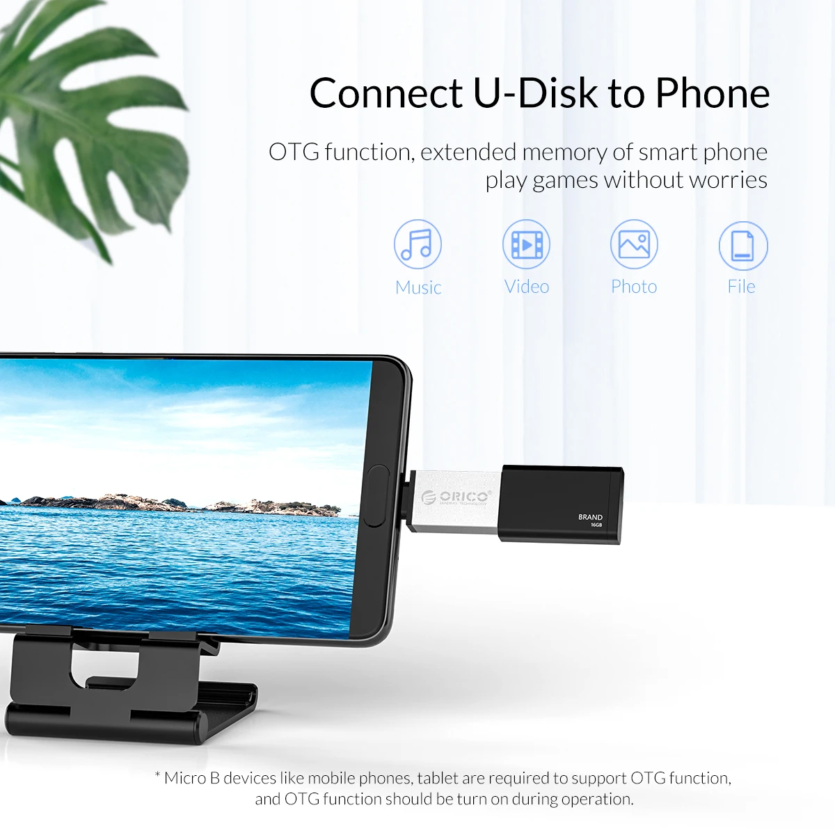 ORICO OTG адаптер USB 3,0-type C Micro B usb type-C OTG адаптер конвертер для huawei samsung Macbook OPPO