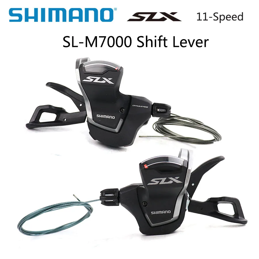 SHIMANO SLX SL M7000 11 s рычаг переключения передач для горного велосипеда Rapidfire Plus рычаг переключения скоростей 2x11 M7000 Запчасти для горного велосипеда