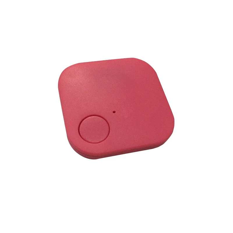 4 цвета Suqare gps трекер Домашние животные Дети бумажник ключи сигнализации локатор в реальном времени устройство поиска для собак кошек домашних животных пальцевое оборудование - Цвет: Red