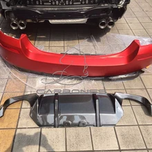 F10 M5 DTM Стиль углеродного волокна задний бампер для губ Диффузор для BMW F10 M5 бампер 2011- стайлинга автомобилей